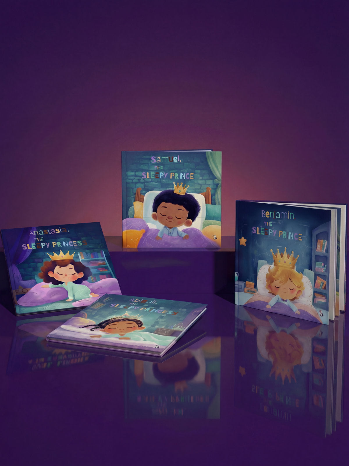 Children reading a personalized WhataRead picture book